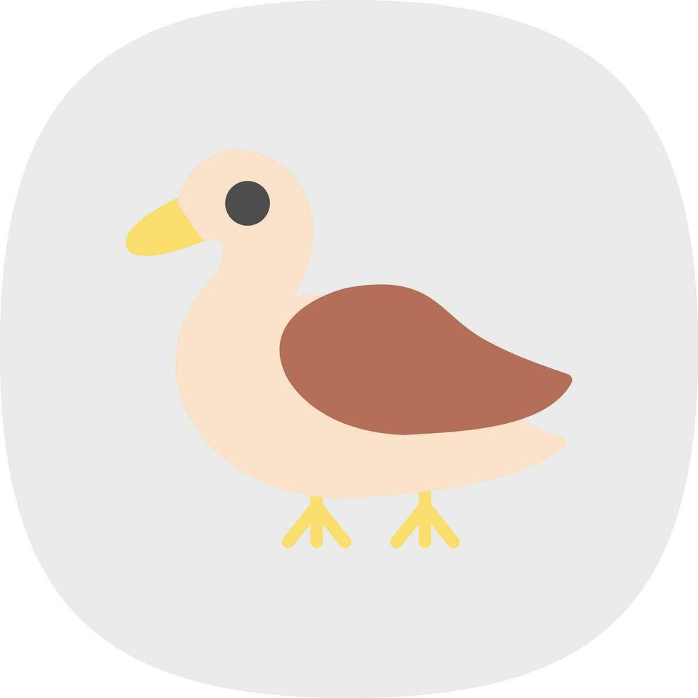 Duck Vector Icon Design