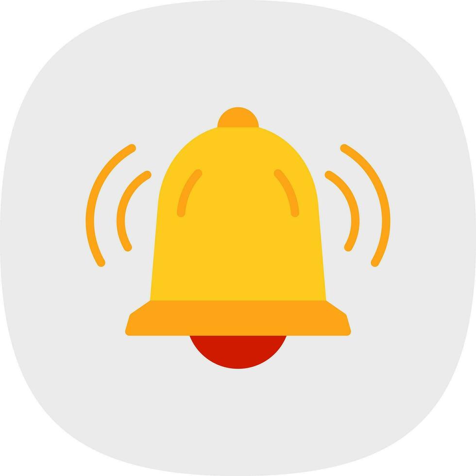 Ring bell Vector Icon Design