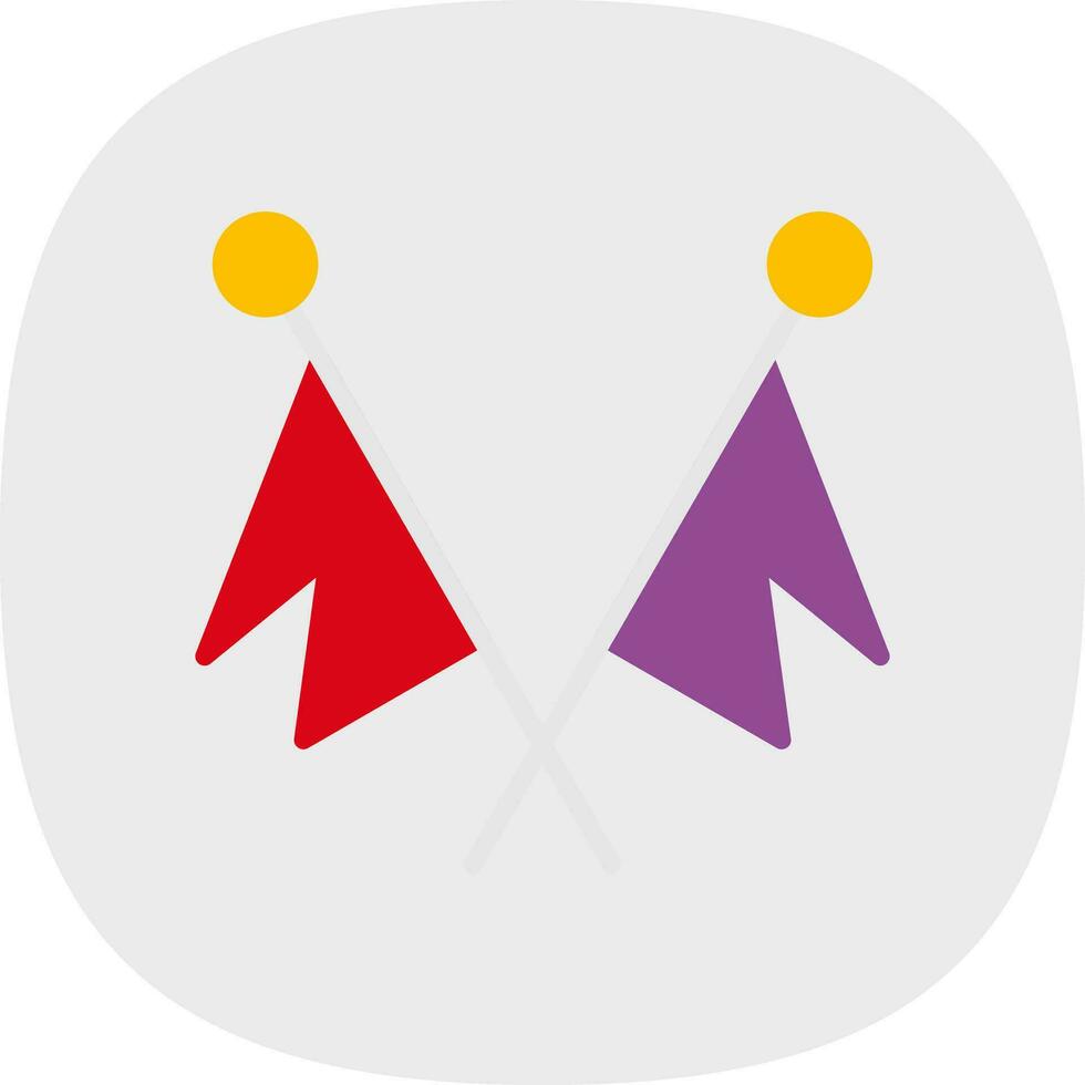 Flag Vector Icon Design