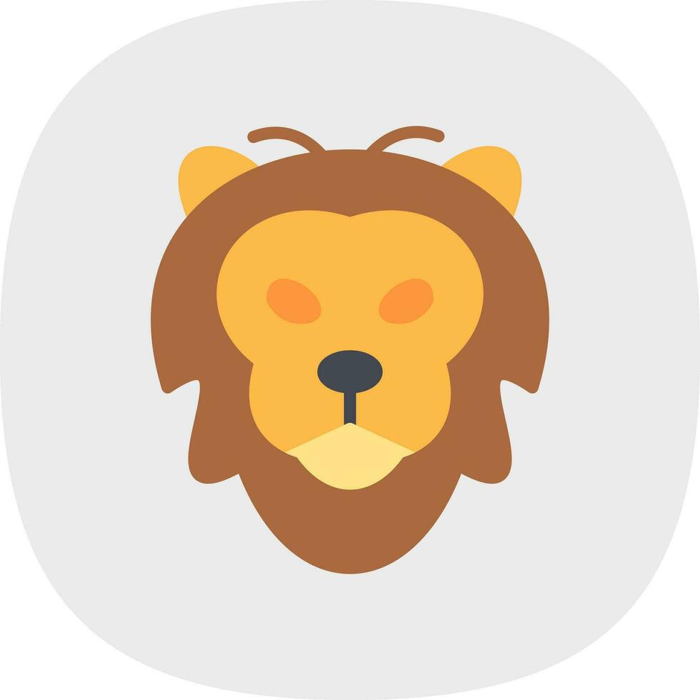 Lion Vector Icon Design