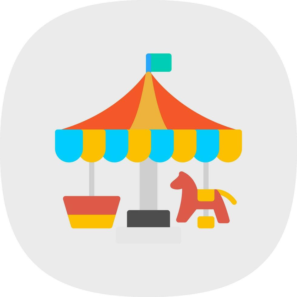 Carousel Vector Icon Design