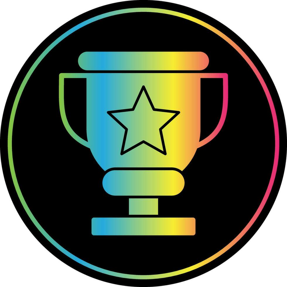 Trophy Vector Icon Design