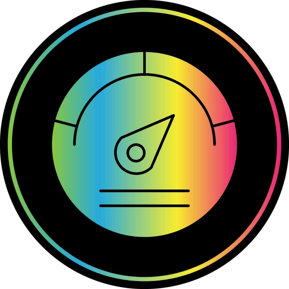 Meter Vector Icon Design