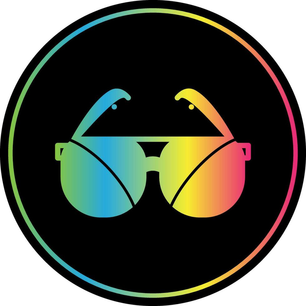 diseño de icono de vector de gafas de sol