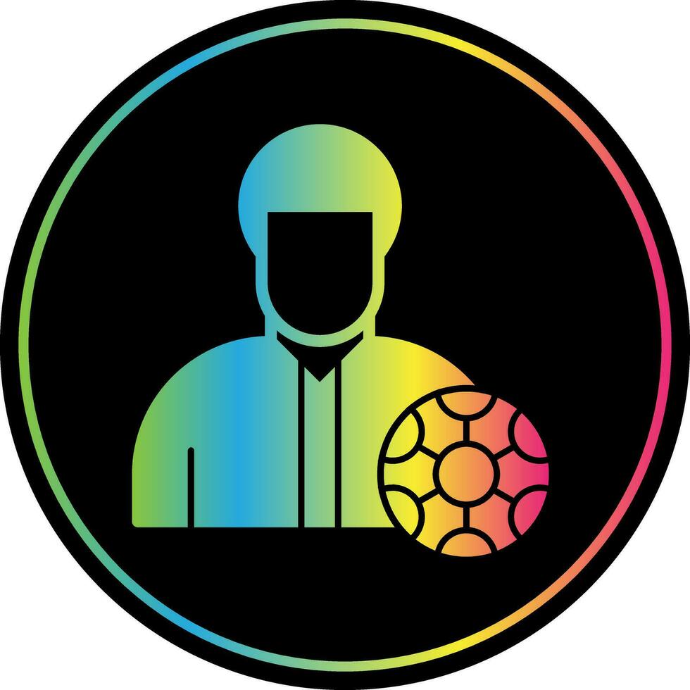 Player Vector Icon Design