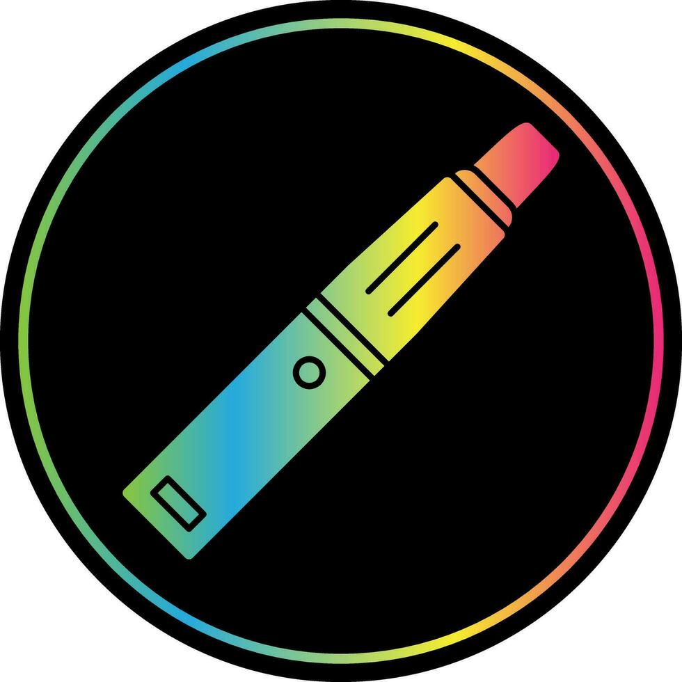 Electronic cigarette Vector Icon Design