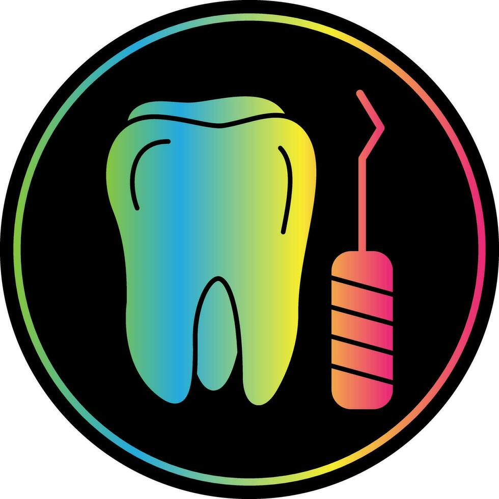 diseño de icono de vector de dentista