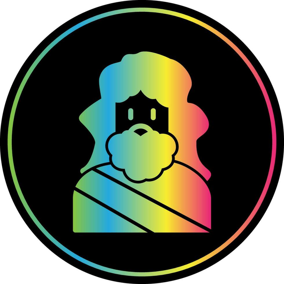 Zeus Vector Icon Design