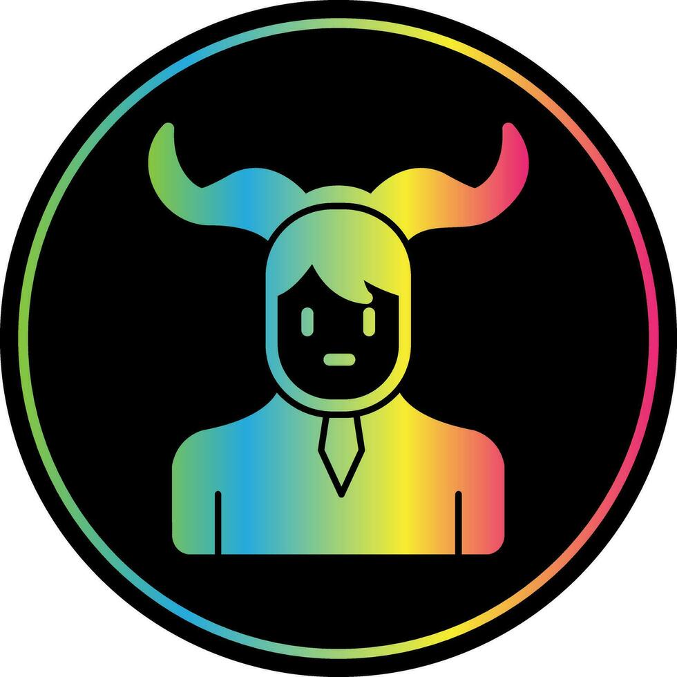 Satyr Vector Icon Design