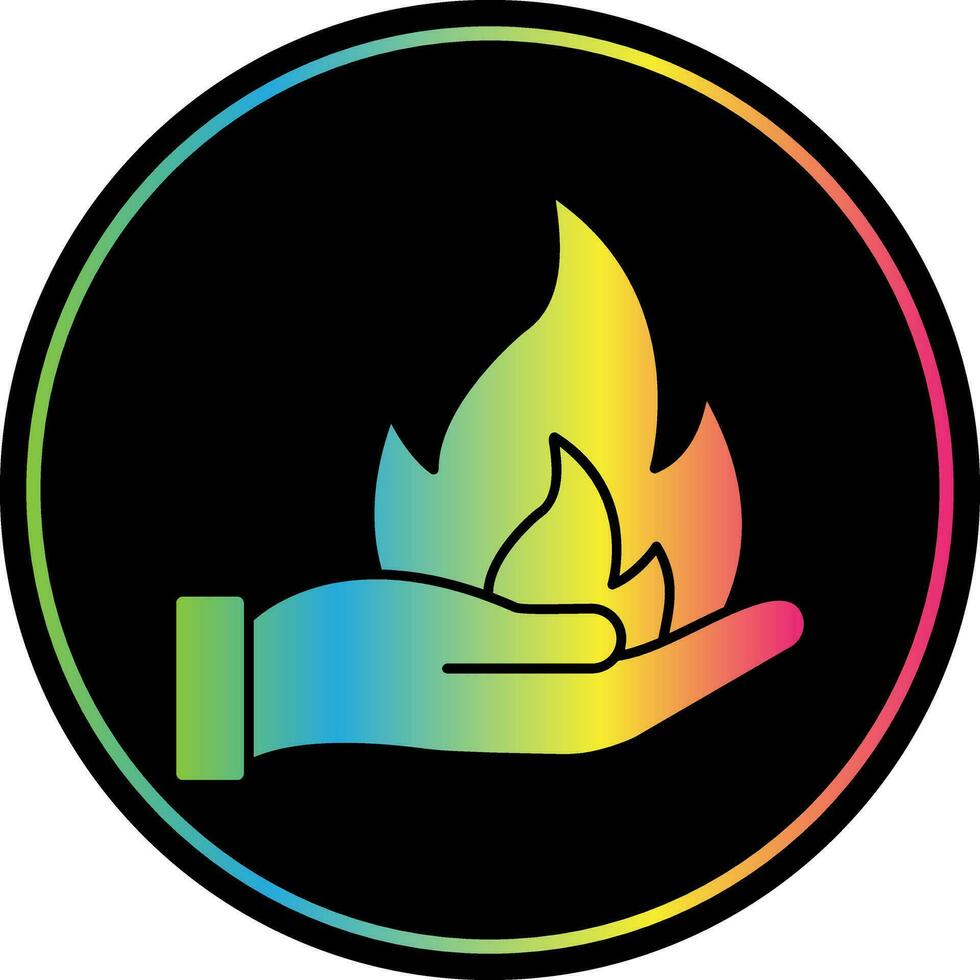 Prometheus Vector Icon Design