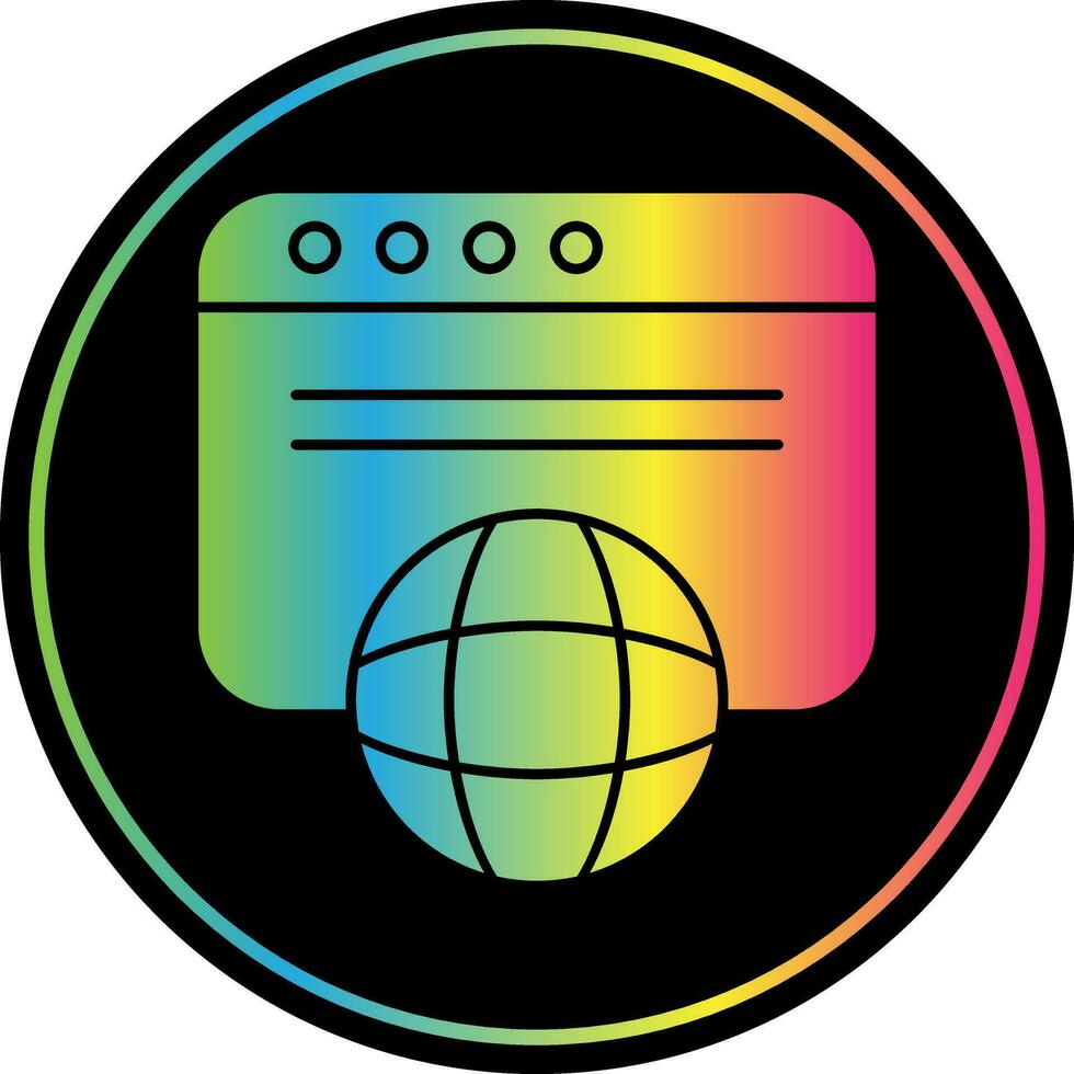 Browser Vector Icon Design