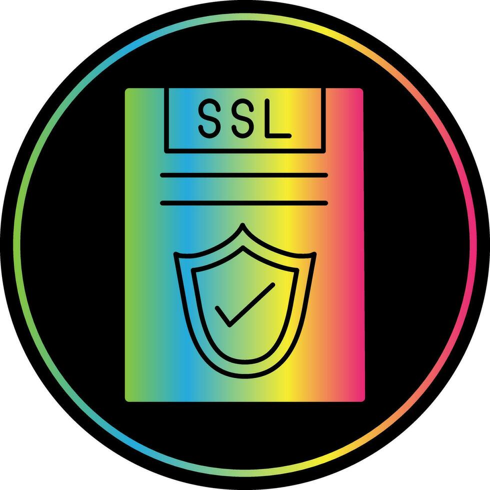 ssl vector icono diseño