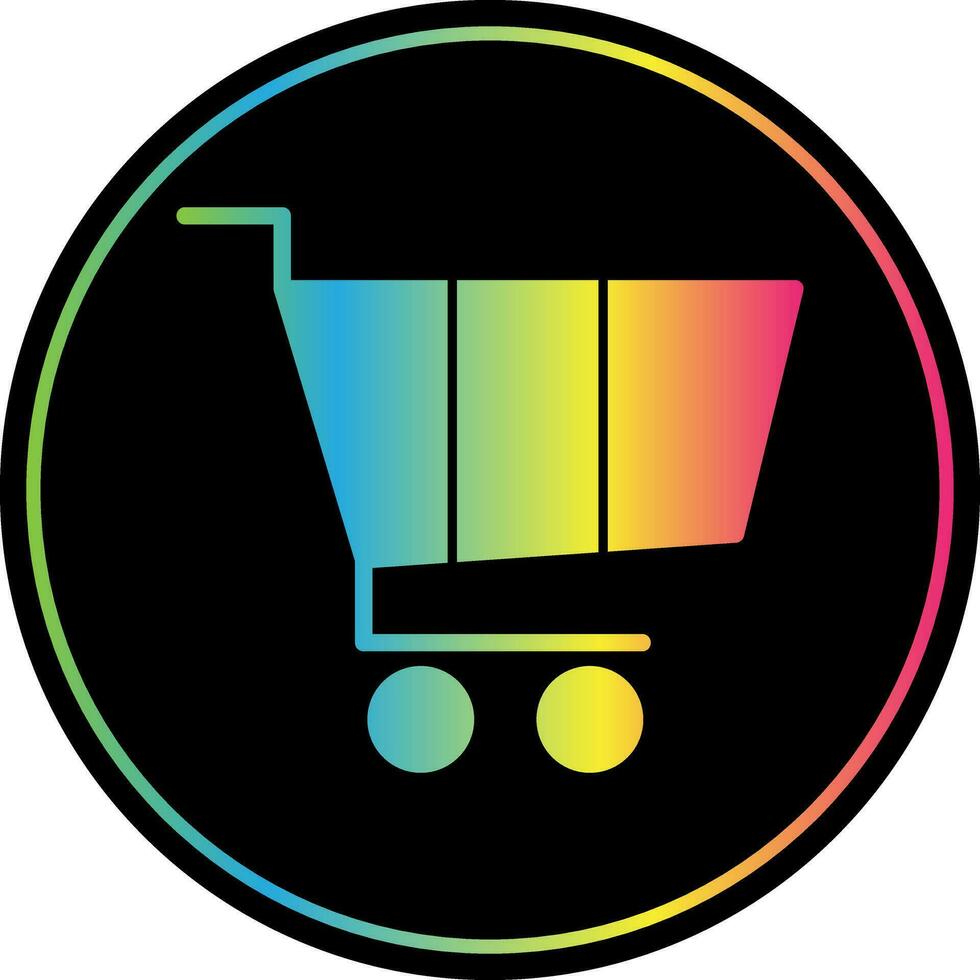 Trolley Vector Icon Design