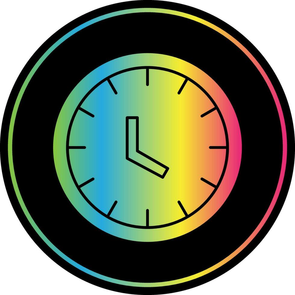 Clock Vector Icon Design