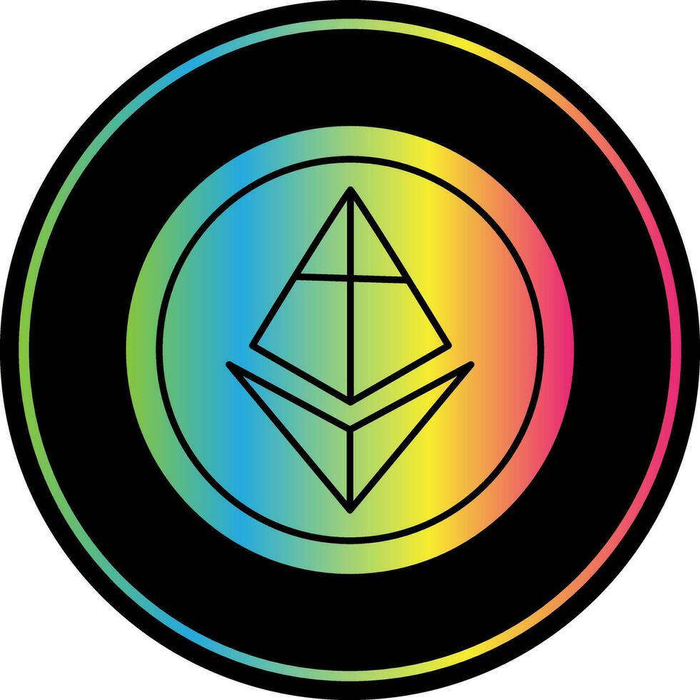 Ethereum Vector Icon Design