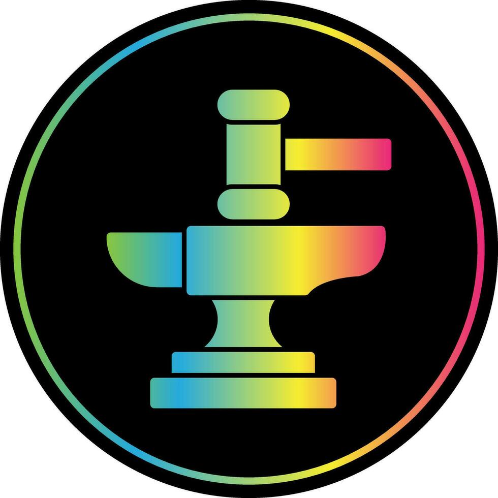 Anvil Vector Icon Design