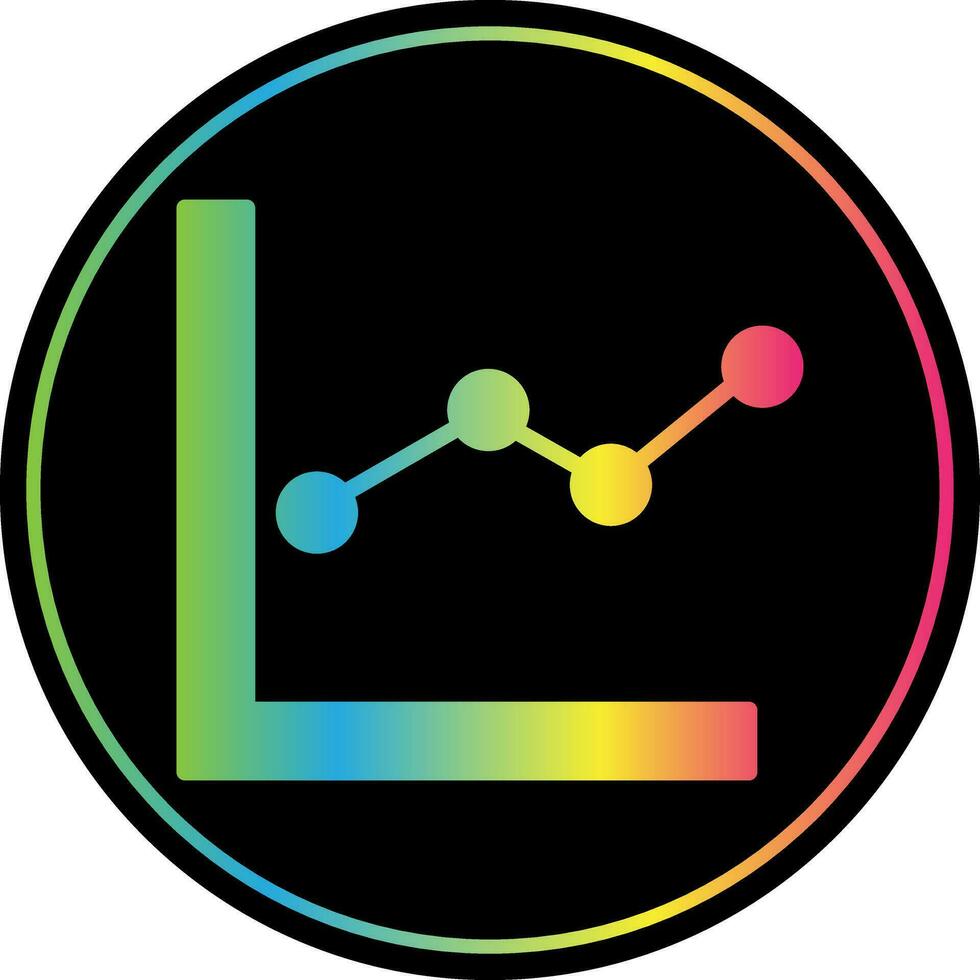 Graph Vector Icon Design