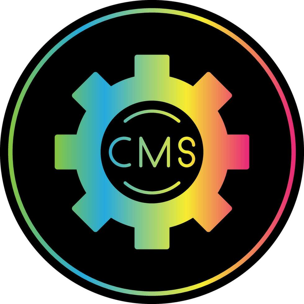 CMS Vector Icon Design