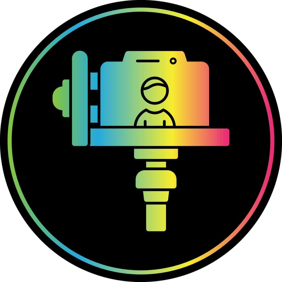 diseño de icono de vector de vlogger