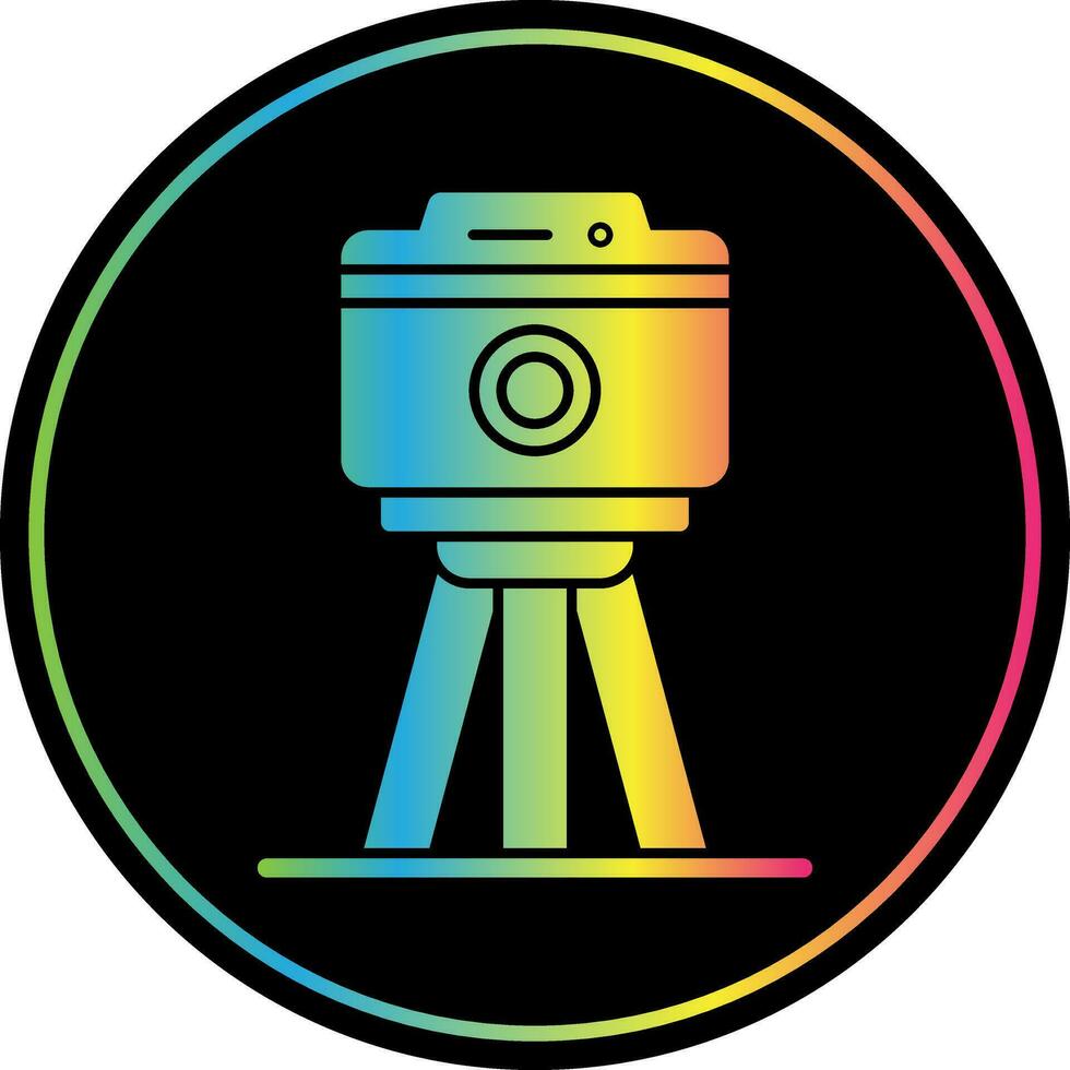 Tripod Vector Icon Design