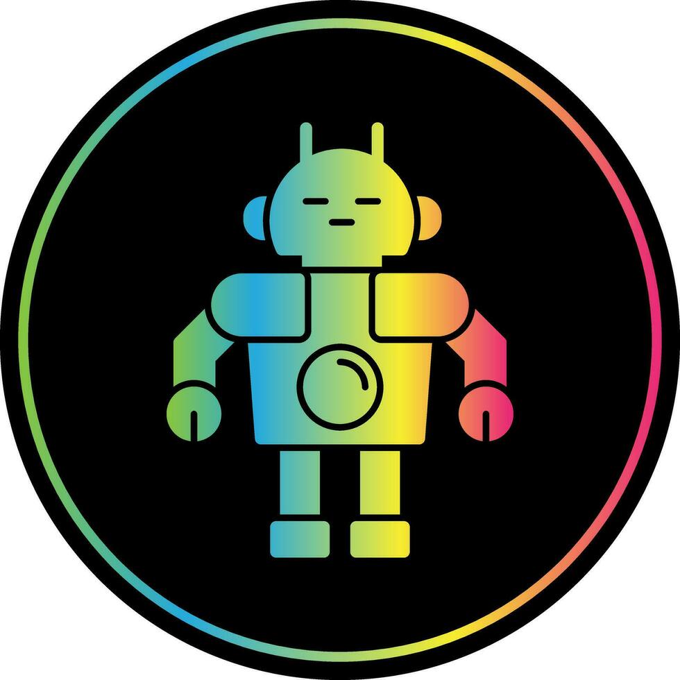 Robot Vector Icon Design