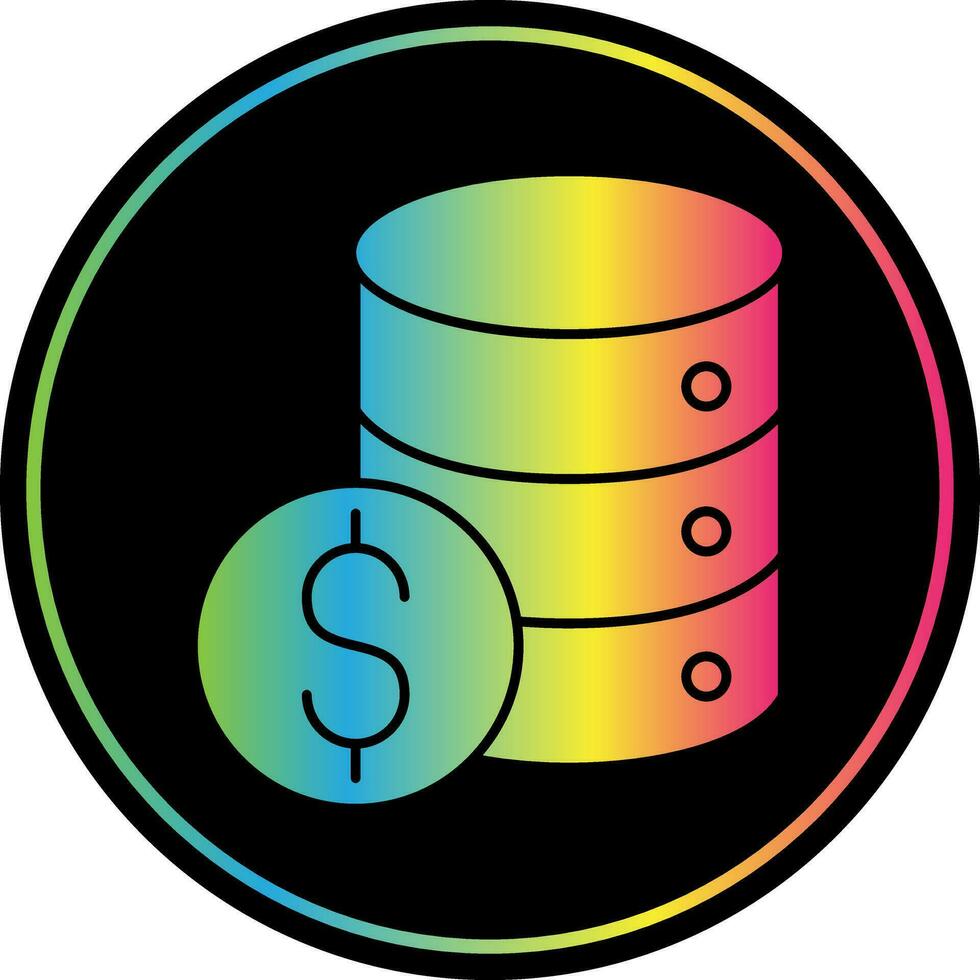 Database Vector Icon Design