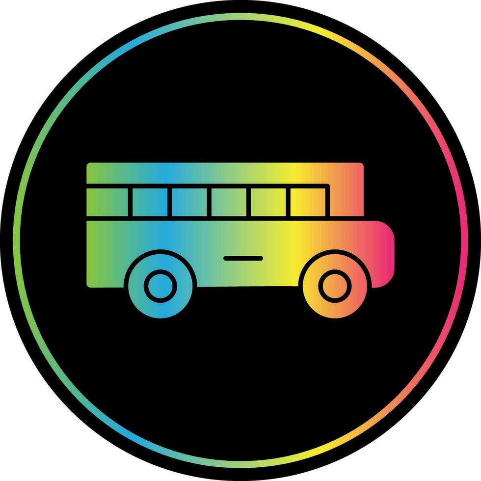 School bus Vector Icon Design