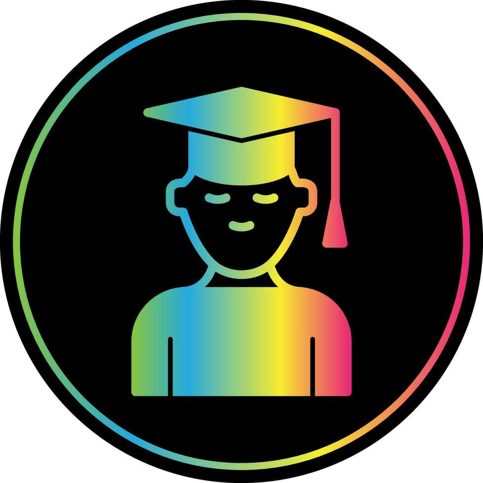 Student Vector Icon Design