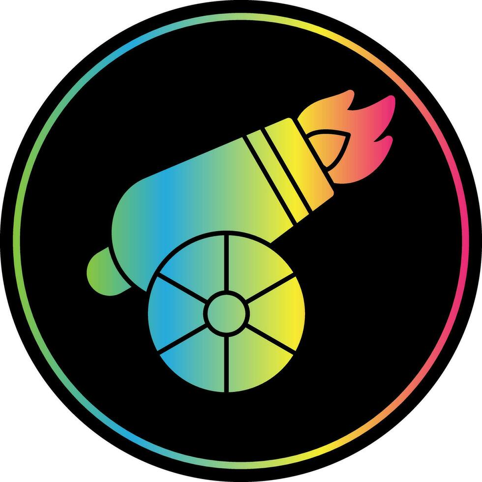 Cannon Vector Icon Design