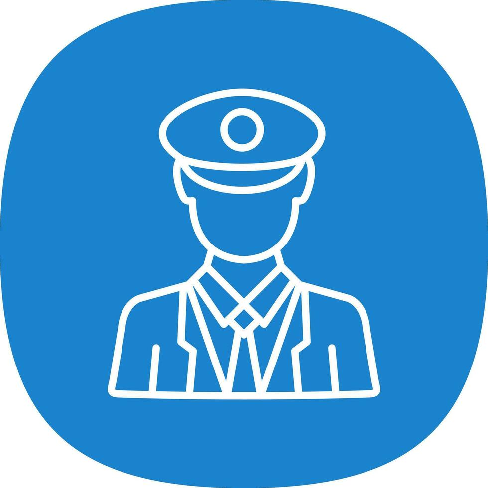 Pilot Vector Icon Design