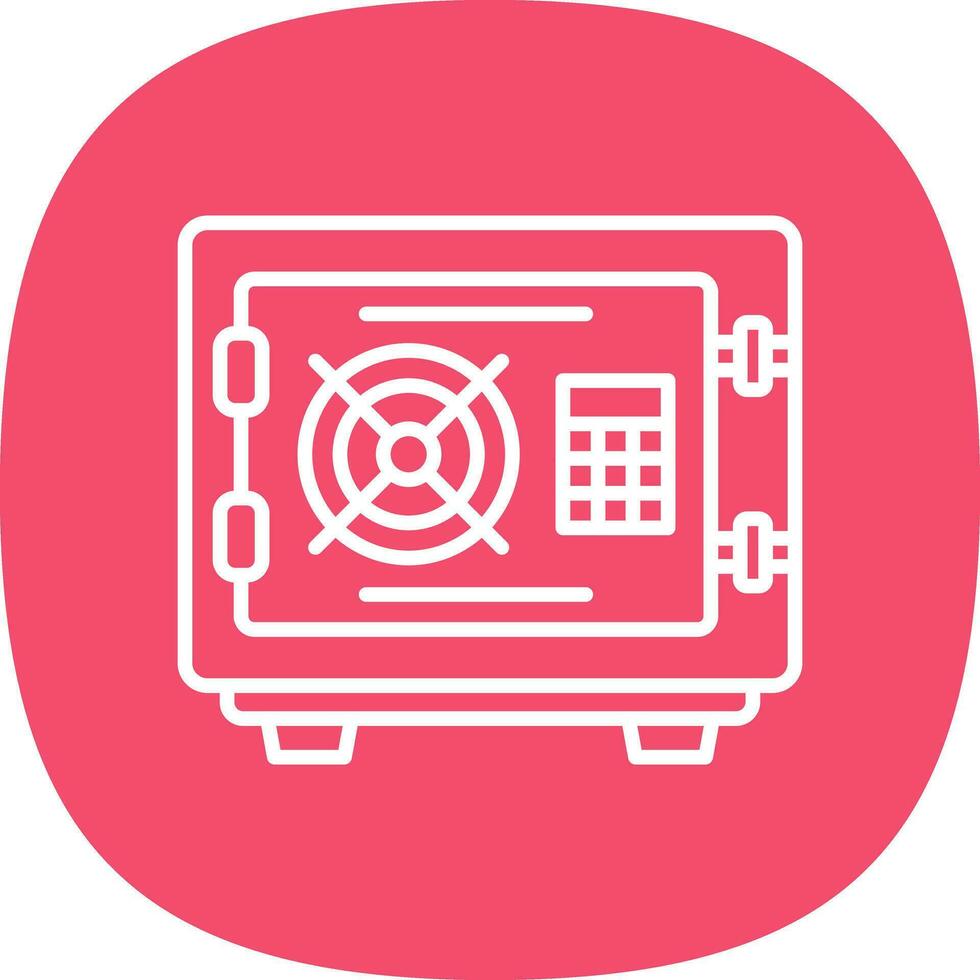 Safe box Vector Icon Design