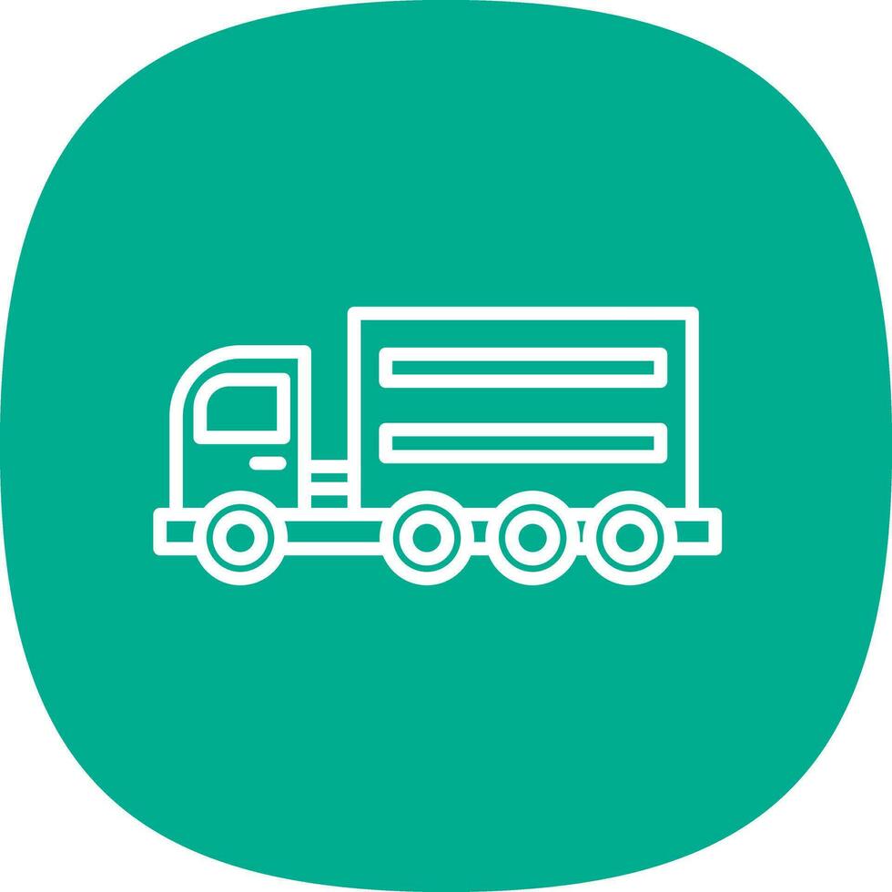 Truck Vector Icon Design