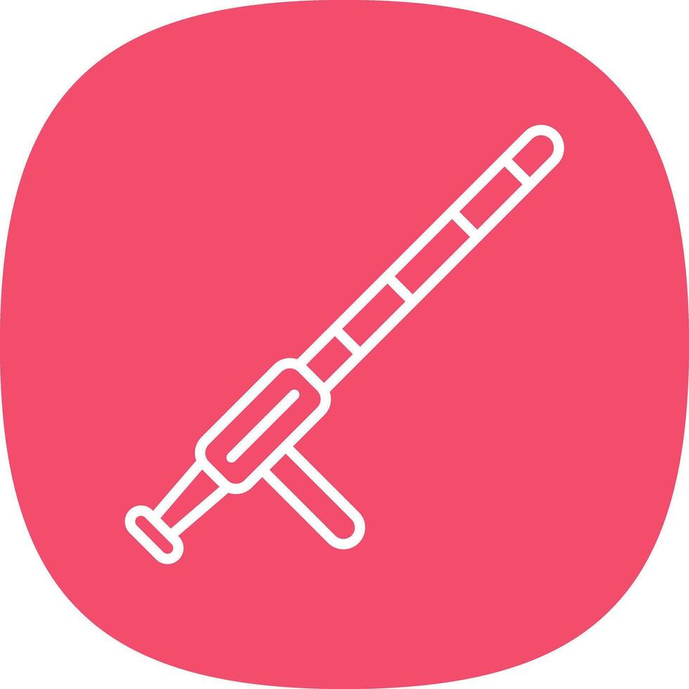 Baton Vector Icon Design