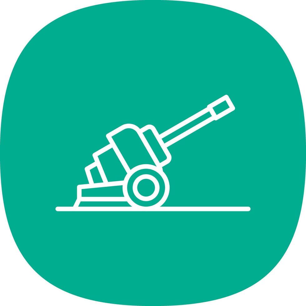 Artillery Vector Icon Design