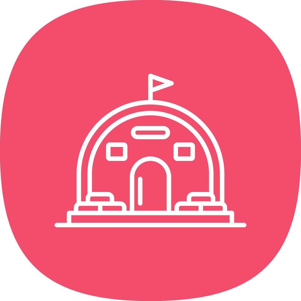 Bunker Vector Icon Design