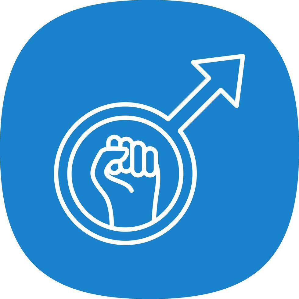 Feminism Vector Icon Design