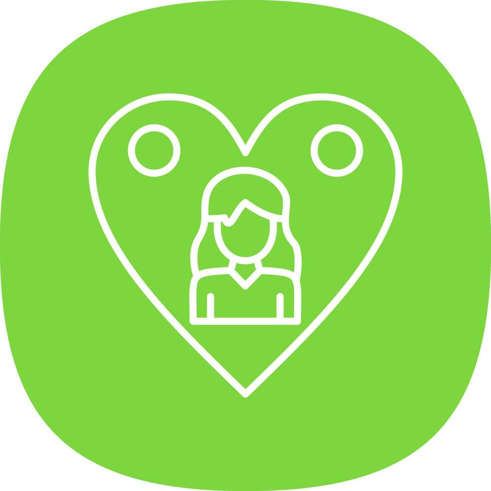 Womans day Vector Icon Design