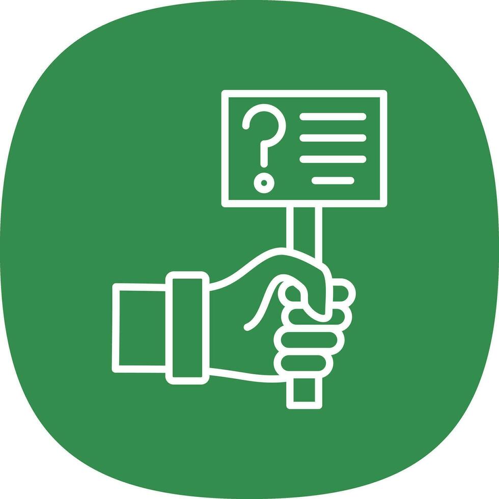 Protest Vector Icon Design