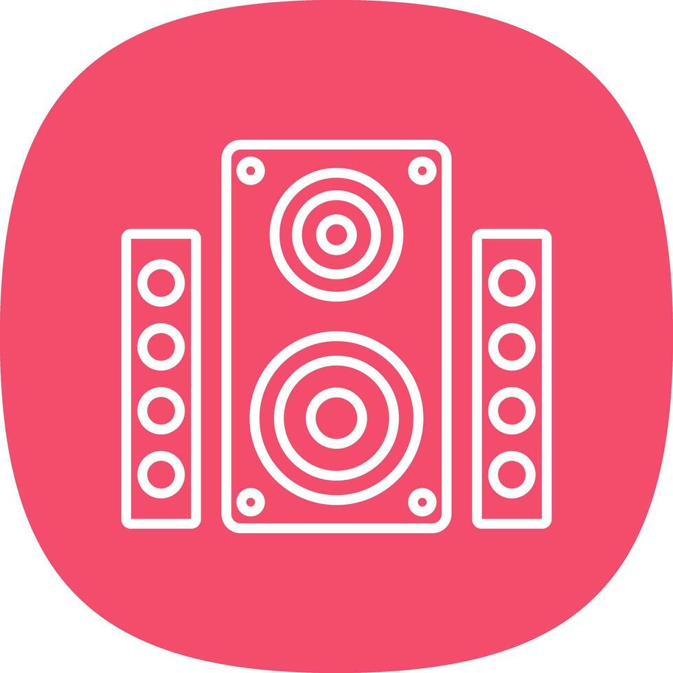 Speaker Vector Icon Design