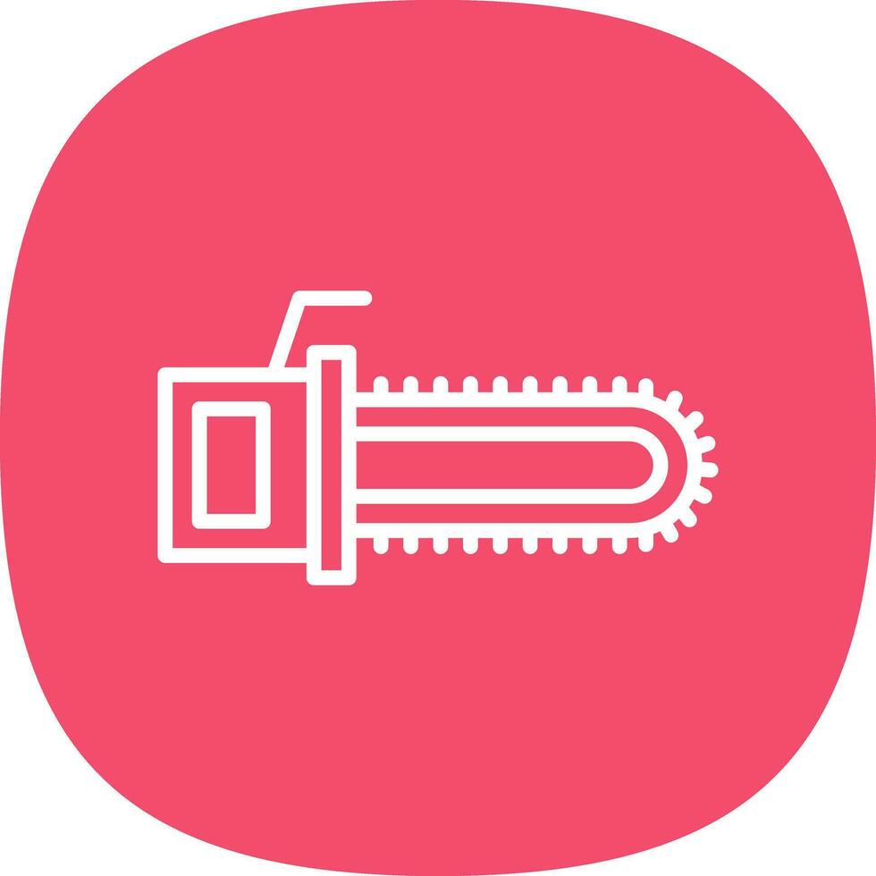 Saw Blade Vector Icon Design