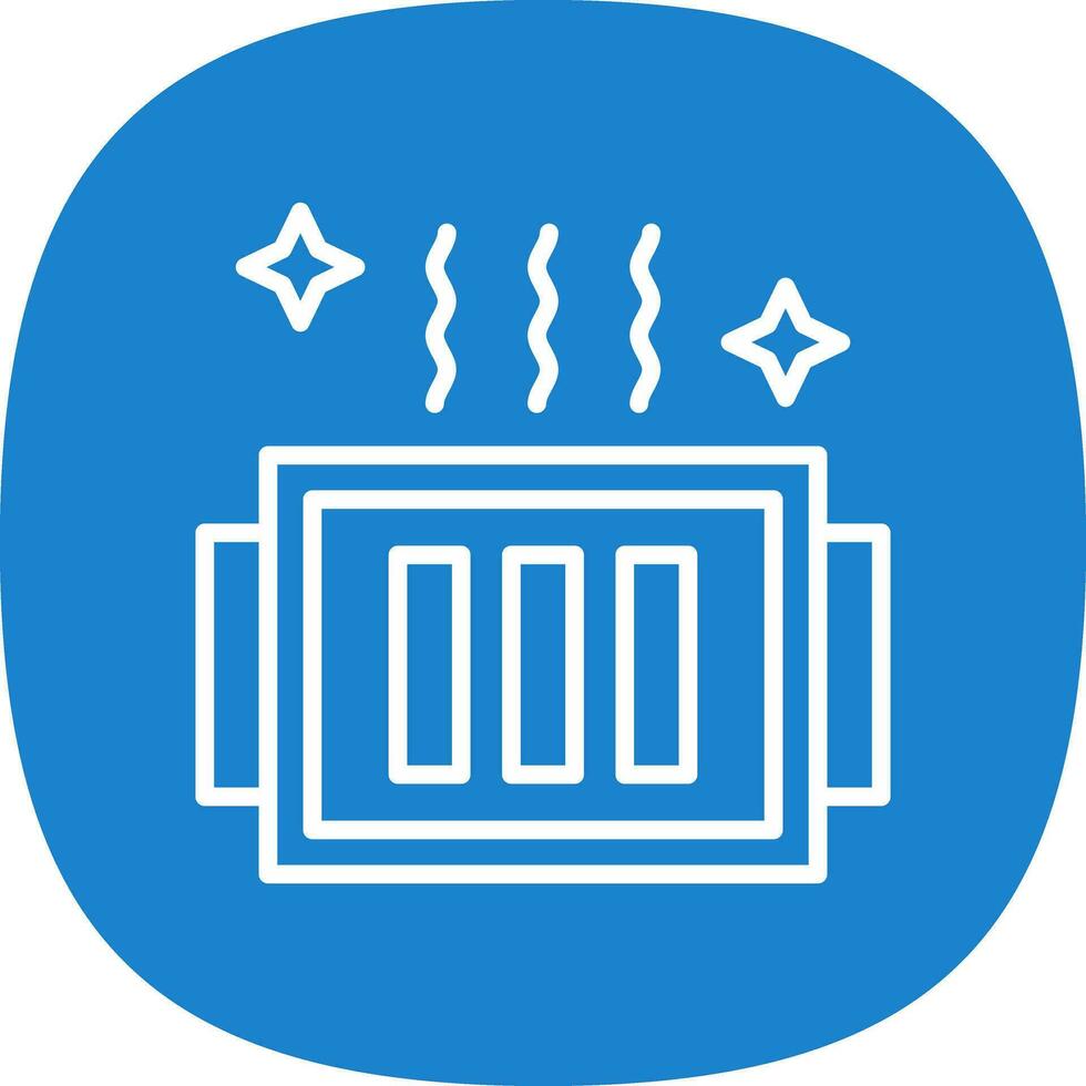 Radiator Vector Icon Design