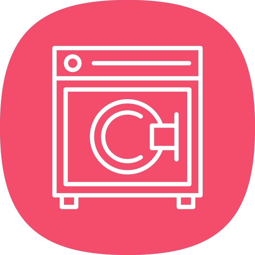 Dry Machine Vector Icon Design