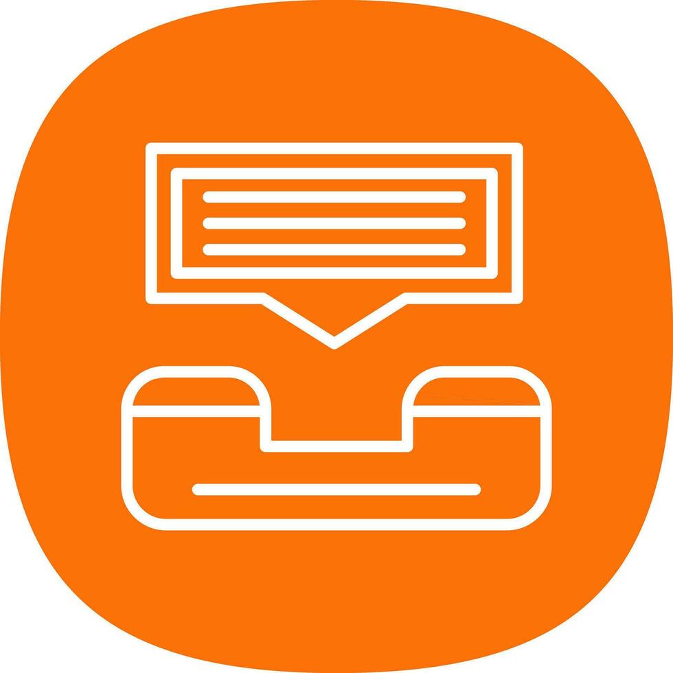 Help line Vector Icon Design