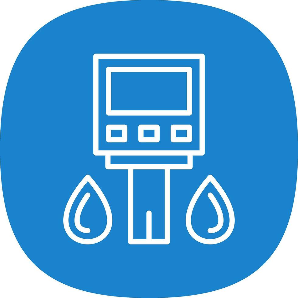 Glucometer Vector Icon Design