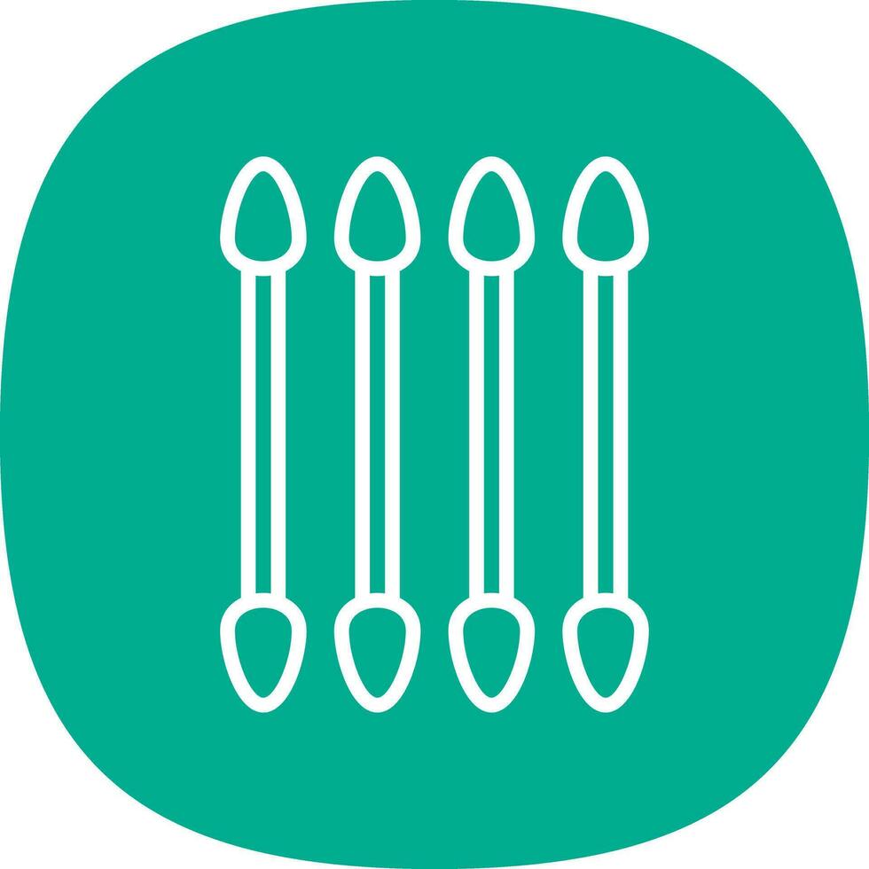 Swab Vector Icon Design