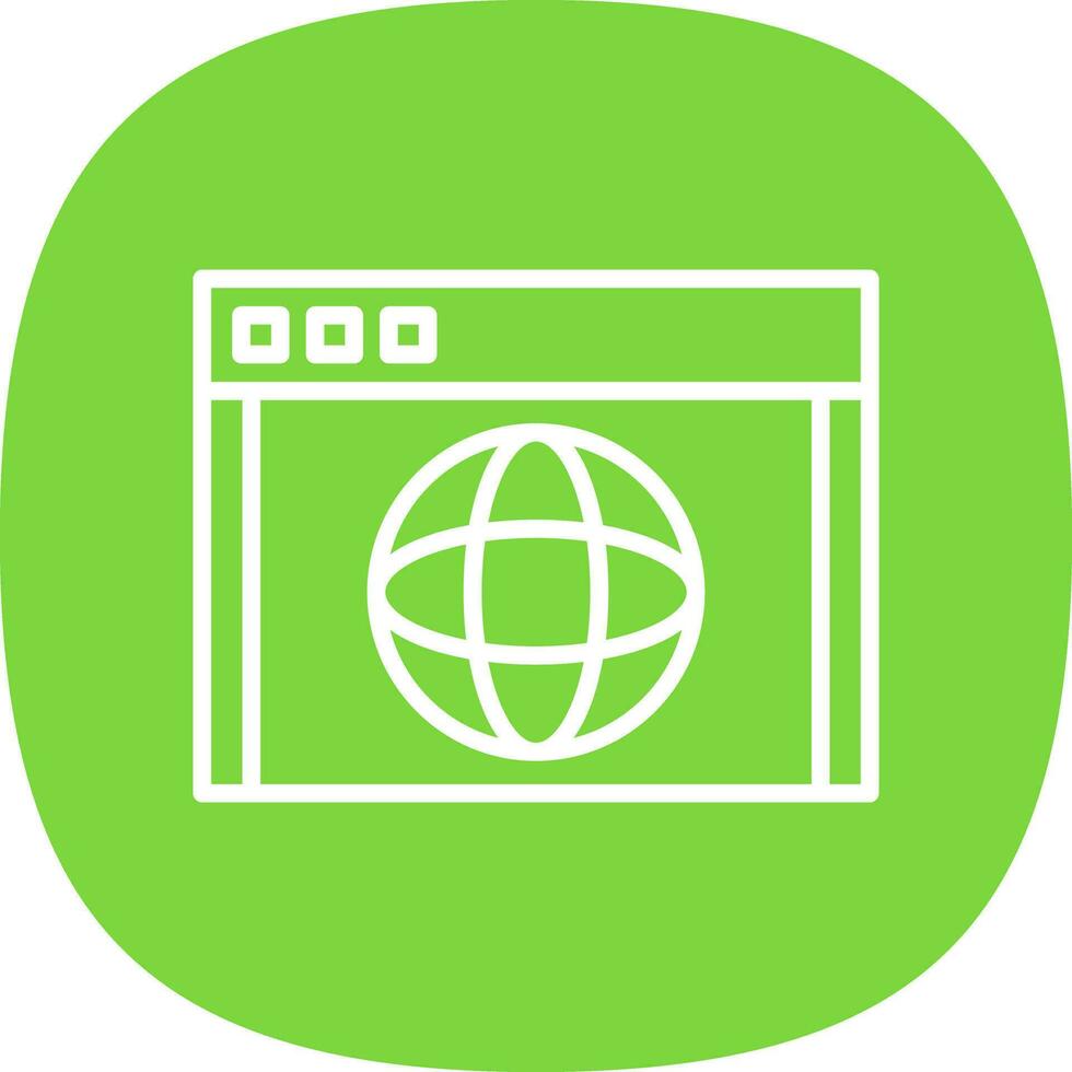 Web site Vector Icon Design