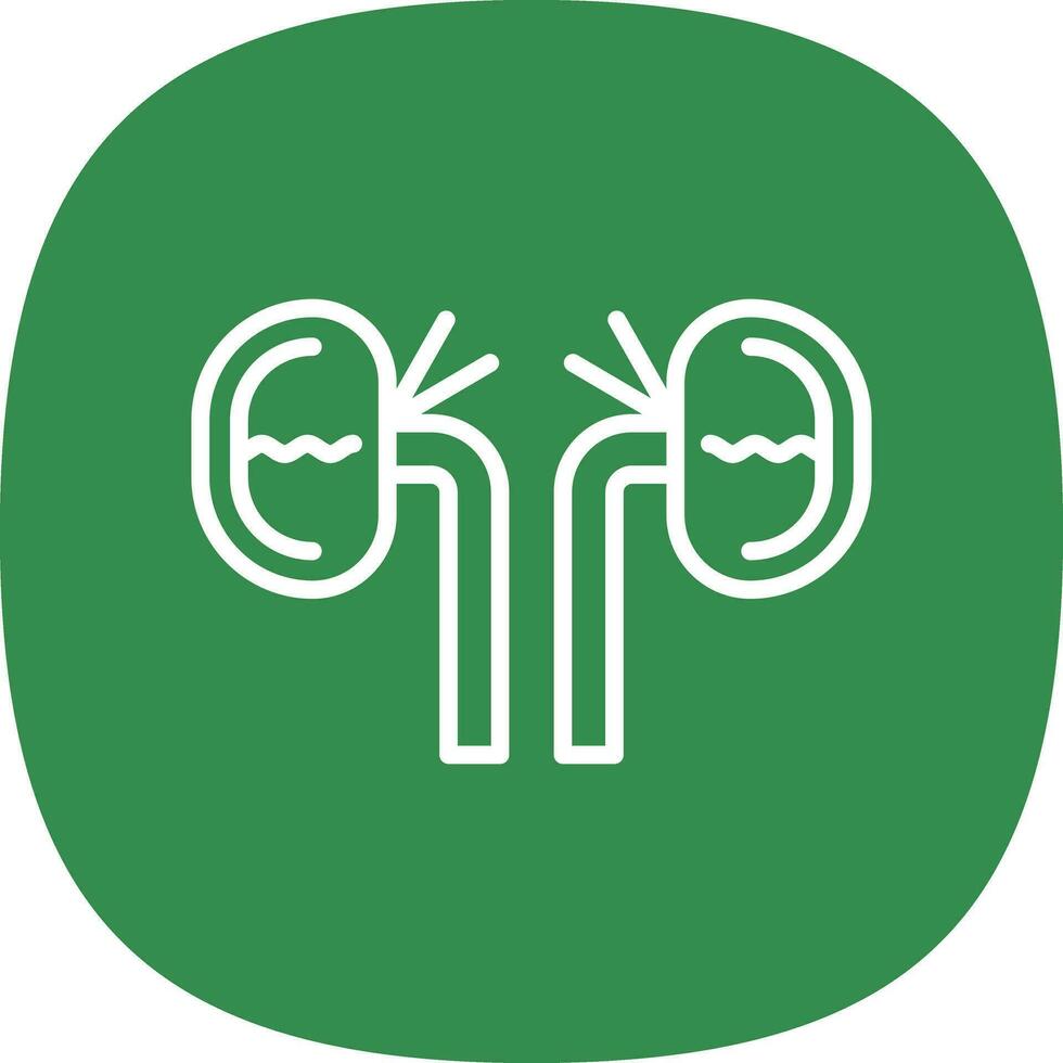 Kidney Vector Icon Design