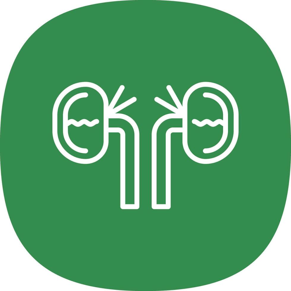 Kidney Vector Icon Design