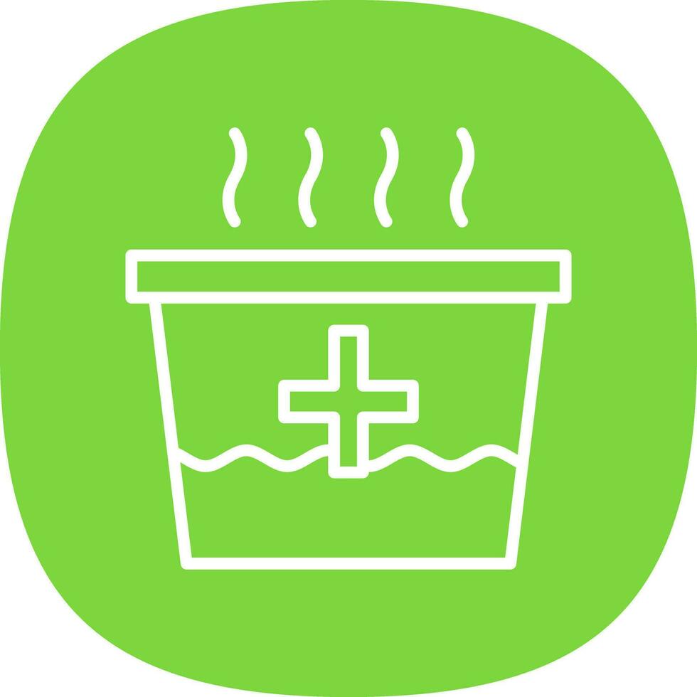 Steaming Vector Icon Design