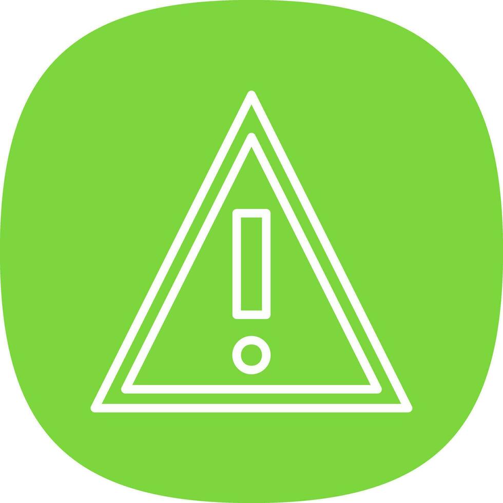 Warning Vector Icon Design